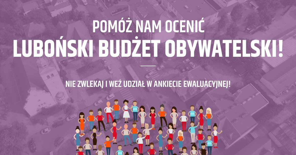 Grafika ewaluacji Lubońskiego Budżetu Obywatelskiego 2017