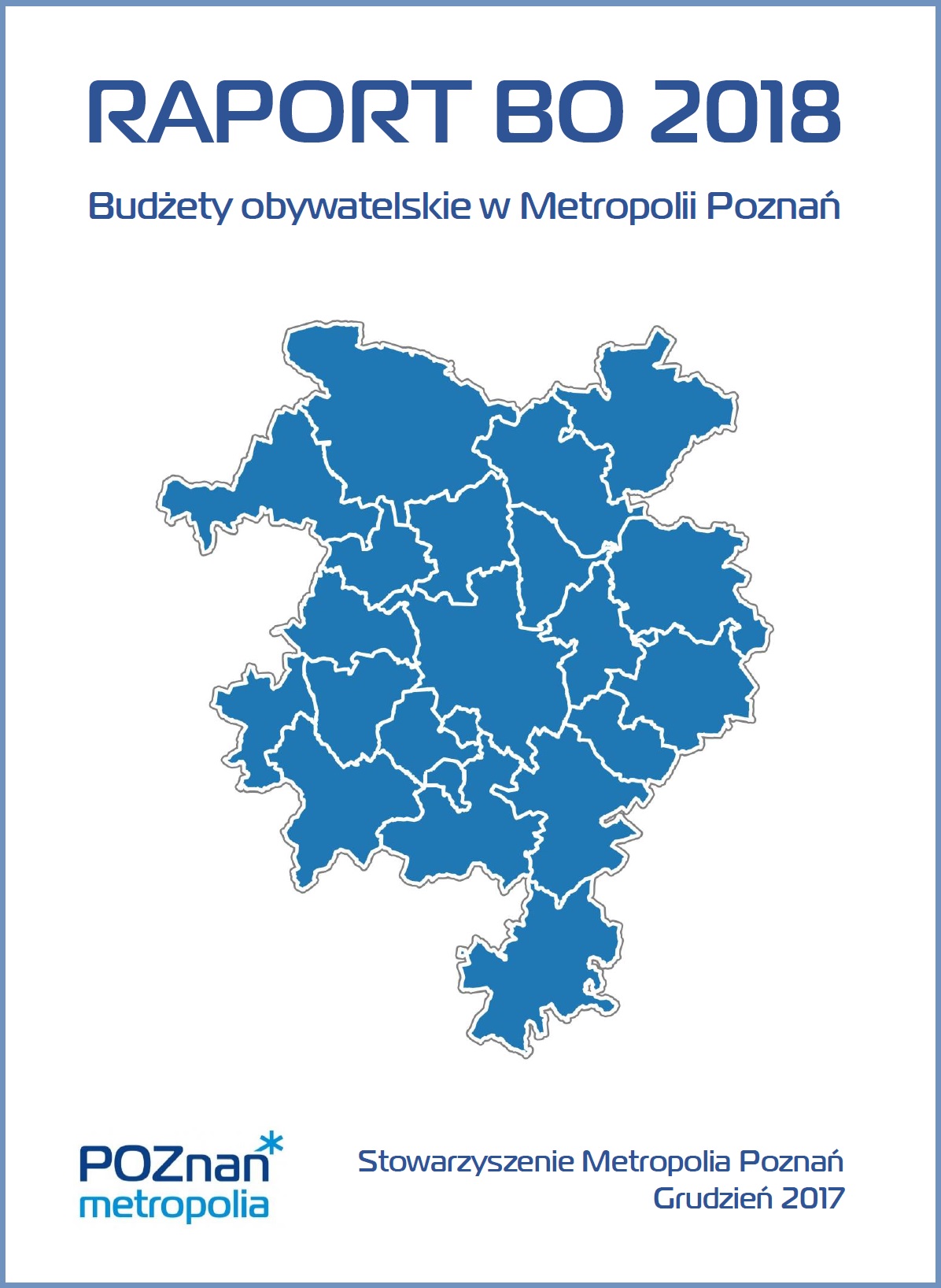 Publikujemy najnowszy Raport o budżetach obywatelskich w Metropolii Poznań.