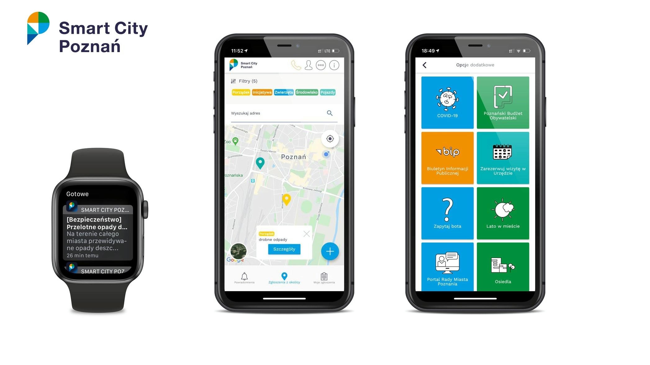 Poznaniaku czy masz już aplikację Smart City Poznań na swoim telefonie?