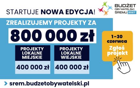 Informacja o zasadach Budżetu Obywatelskiego Śremu 2027