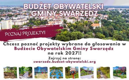 Budżet Obywatelski Gminy Swarzędz na rok 2027 - lista projekt&oacute;w